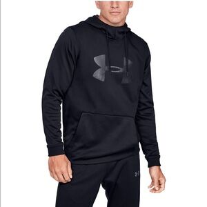 LAST ONE! New Under Armour Men's Fleece Big Logo Hoodie Size Small